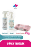 Livory Clean & Cool Serisi Yüzey Temizleme Havlusu Manolya Ferahlığı 1x100(100 YAPRAK)| Clean & Fresh Serisi Sümbül Oda Kokusu 1 Adet | Clean & Shine Serisi Mavi Esinti Yüzey Temizlik Misti 1 Adet