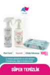 Livory Clean & Cool Serisi Yüzey Temizleme Havlusu Orkide Dokunuşu 1x100 (100 YAPRAK)|  Clean & Fresh Serisi Yasemin Oda Kokusu 1 Adet |  Clean & Shine Serisi Mavi Esinti Yüzey Temizlik Misti 1 Adet