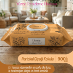 Livory Clean & Cool Serisi Yüzey Temizleme Havlusu Portakal Çiçeği Işıltısı 9×100 (900 YAPRAK)